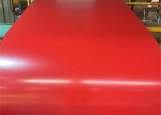 bobina d'acciaio del galvalume preverniciata larghezza di 1200mm per agricoltura TS580