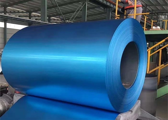Bobina d'acciaio AZ50 G550 del galvalume rivestito dello Al-Zn di ASTM A792 0.38mm dura