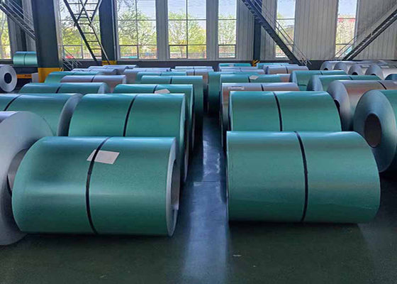 Bobina d'acciaio AZ50 G550 del galvalume rivestito dello Al-Zn di ASTM A792 0.38mm dura