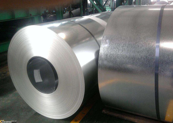 La bobina d'acciaio galvanizzata Z275 ha ricoperto il rotolo di nastro galvanizzato immerso caldo
