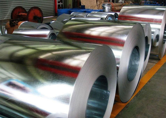 La bobina d'acciaio galvanizzata Z275 ha ricoperto il rotolo di nastro galvanizzato immerso caldo