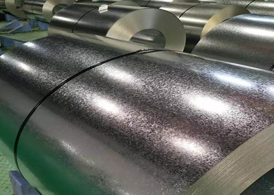 La bobina d'acciaio galvanizzata Z275 ha ricoperto il rotolo di nastro galvanizzato immerso caldo